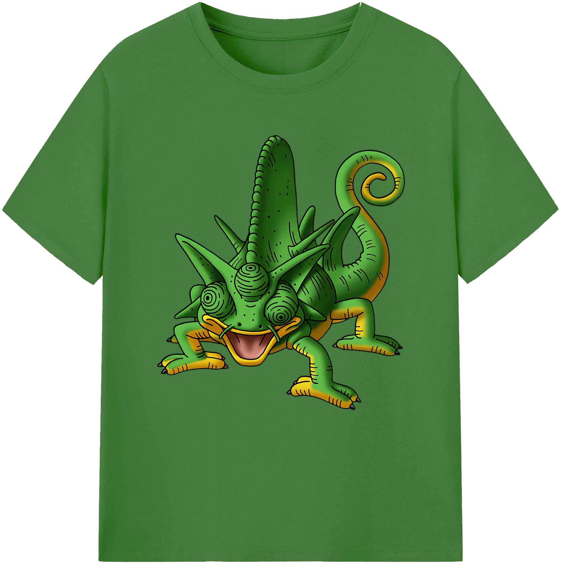 （画像用） ドラゴンクエスト Doragon Kuesuto Dragon Quest レディースカジュアルプリントTシャツ（綿100％）